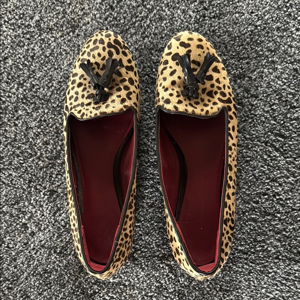 Tommy Hilfiger Brown and Black Flats